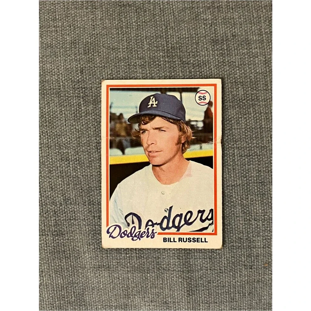 1978 Topps Los Angeles Dodgers Baseball Card Trading Card